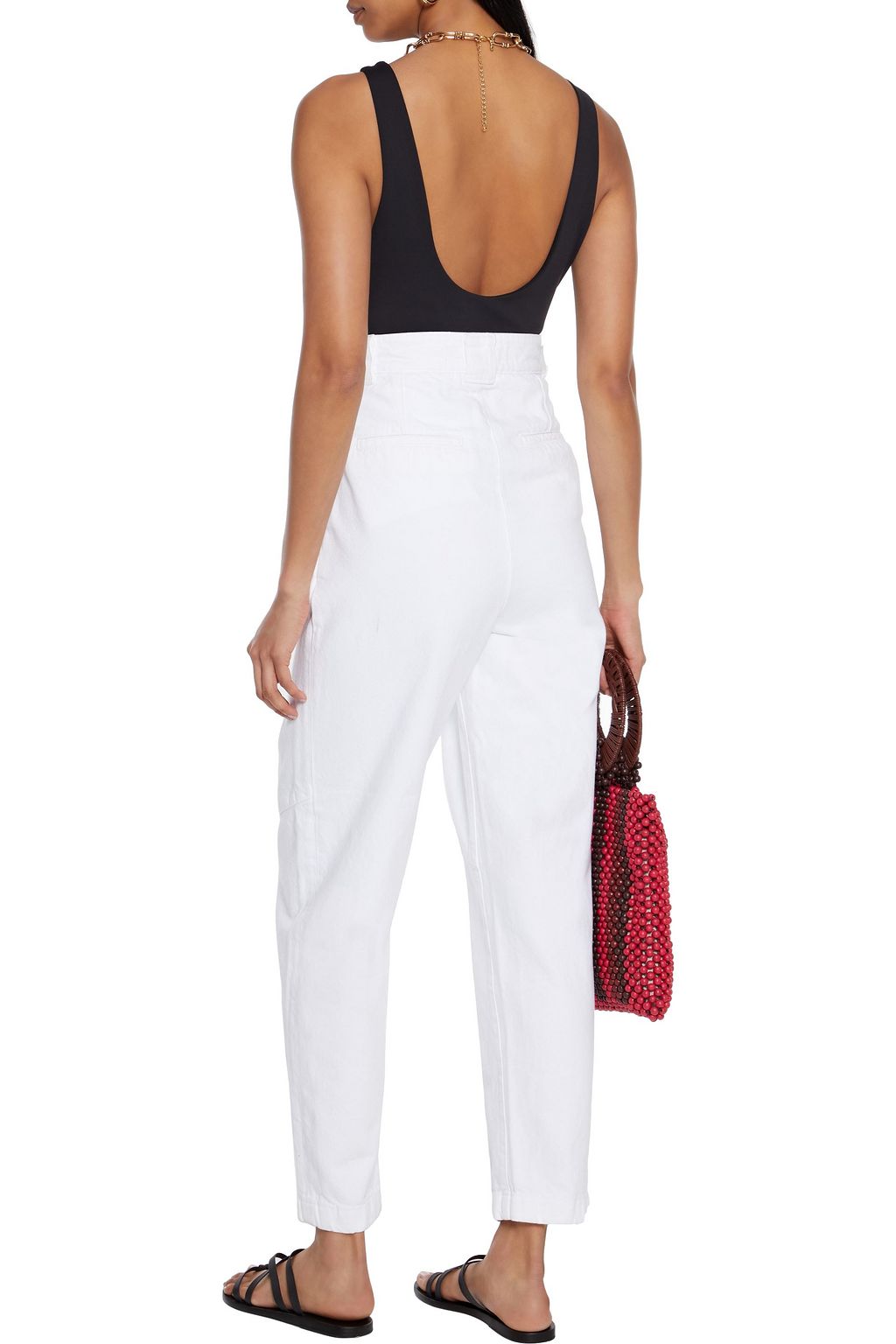 ALICE + OLIVIA Manda stretch-jersey bodysuit