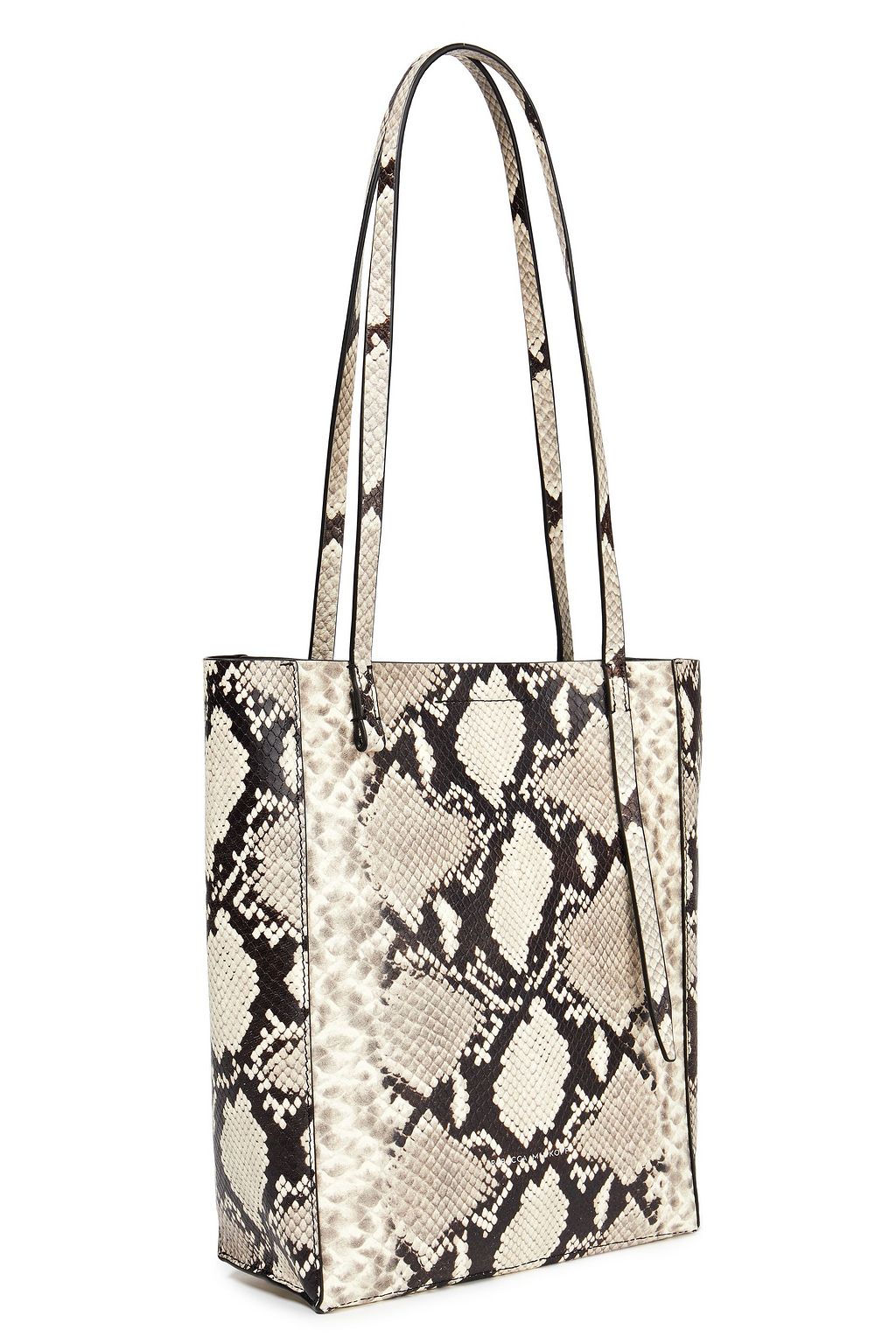REBECCA MINKOFF Stella snake-effect leather tote