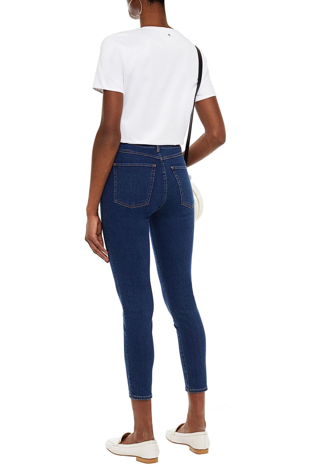 3X1 NYC Bonnie cropped high-rise skinny jeans