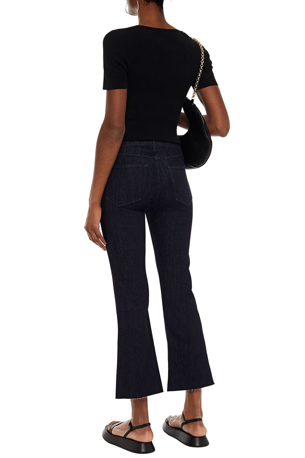 3X1 NYC Mid-rise kick-flare jeans