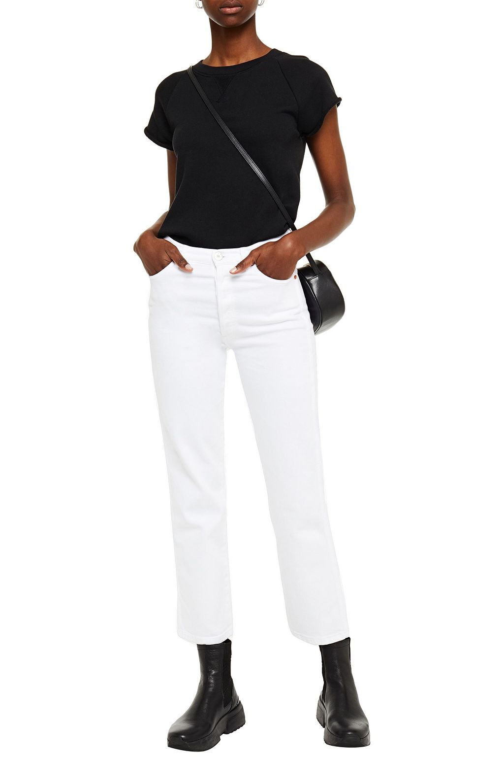 3X1 NYC High-rise straight-leg jeans