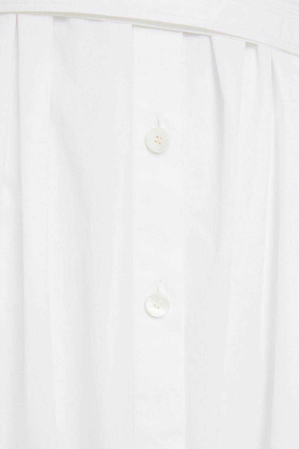 CHLOÉ Belted cotton-poplin maxi dress
