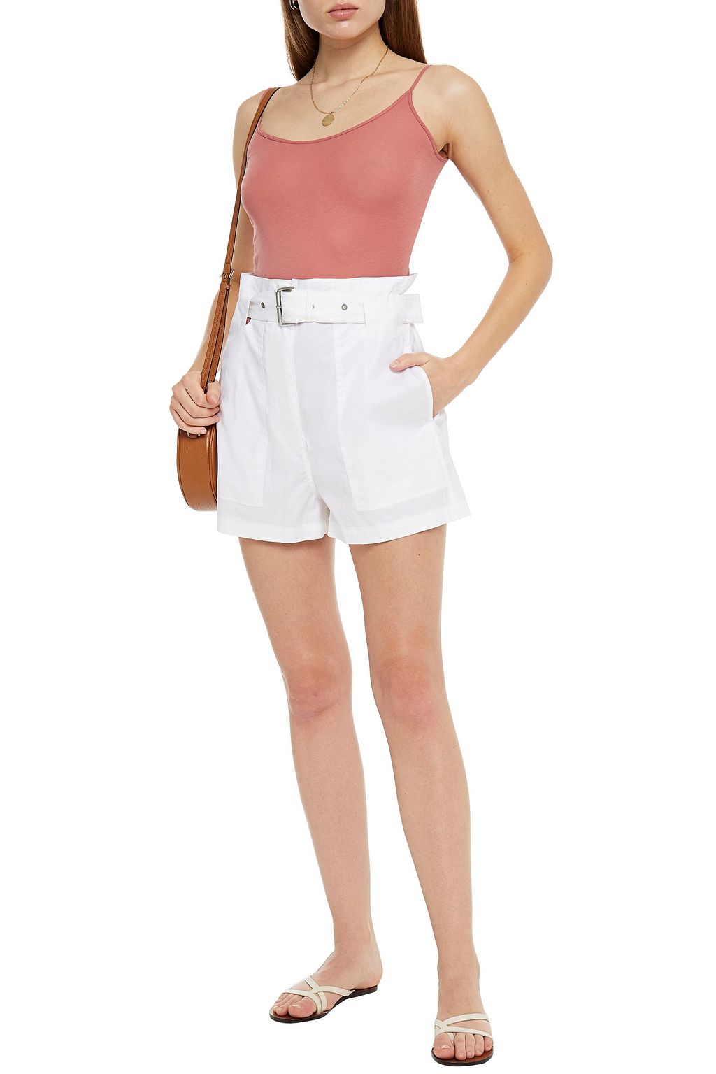 ENZA COSTA Slub Pima cotton-jersey tank