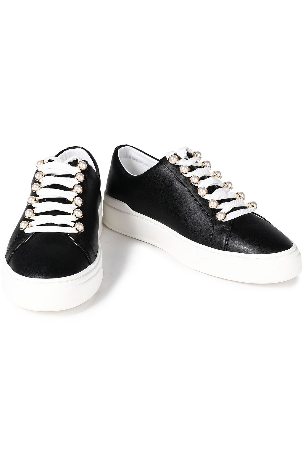 excelsa leather sneaker stuart weitzman