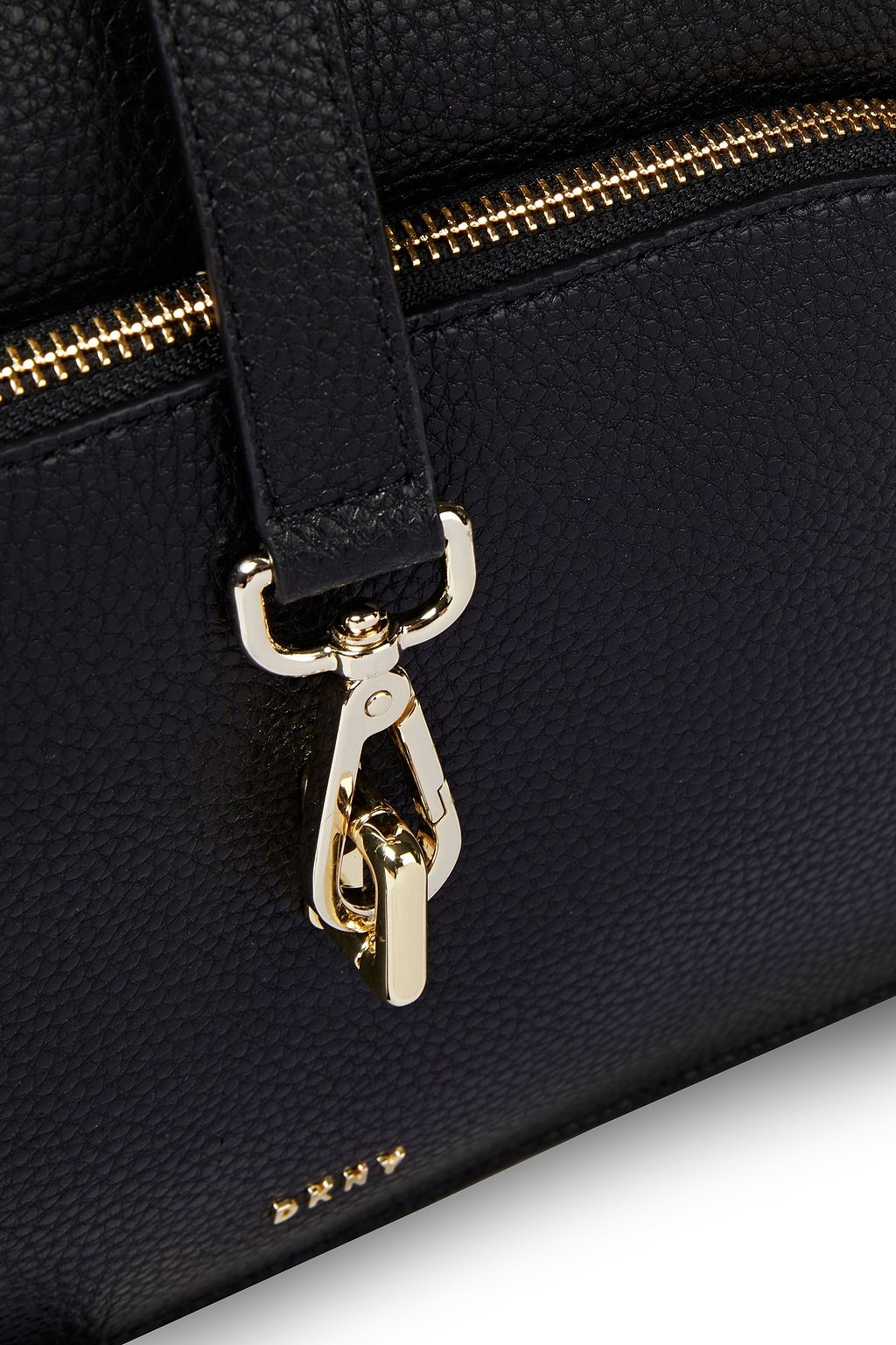 DKNY Perri pebbled-leather tote