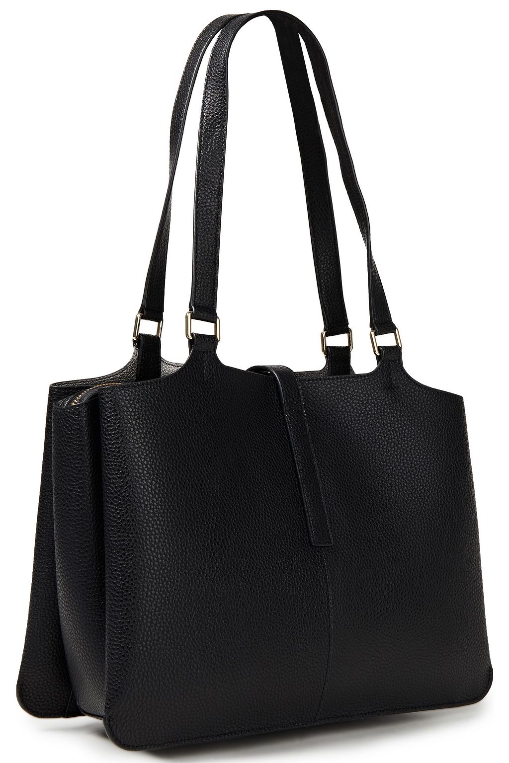 DKNY Perri pebbled-leather tote