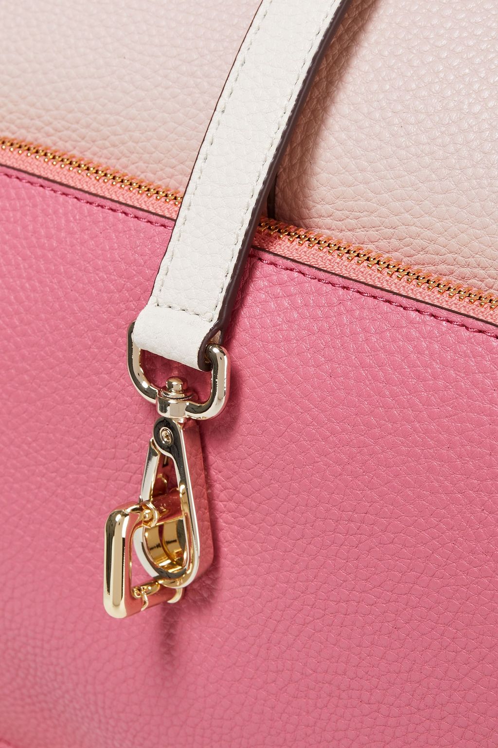 DKNY Perri pebbled-leather tote