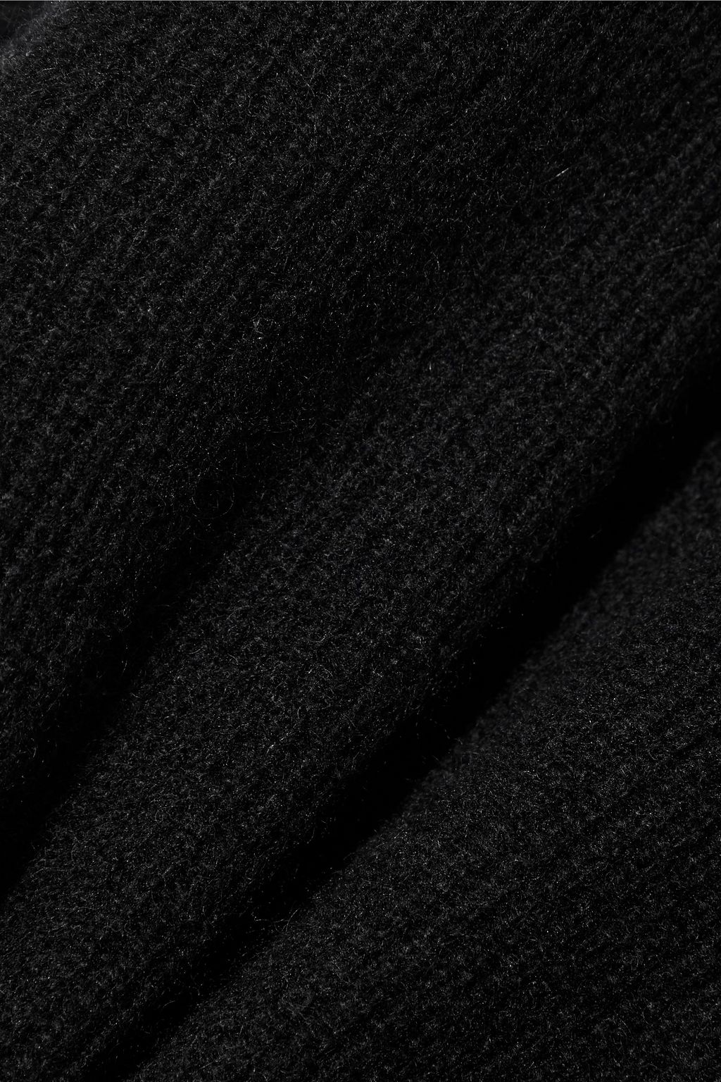 ALICE + OLIVIA Corvina cropped ribbed cashmere-blend sweater