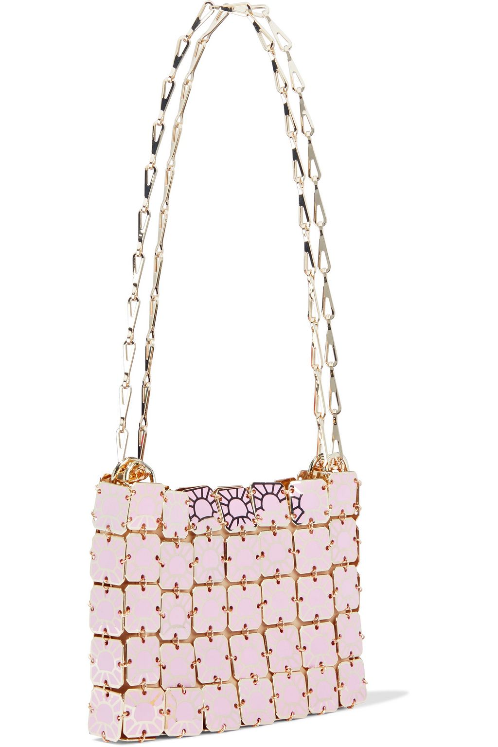 RABANNE 1969 Square Nano chainmail shoulder bag