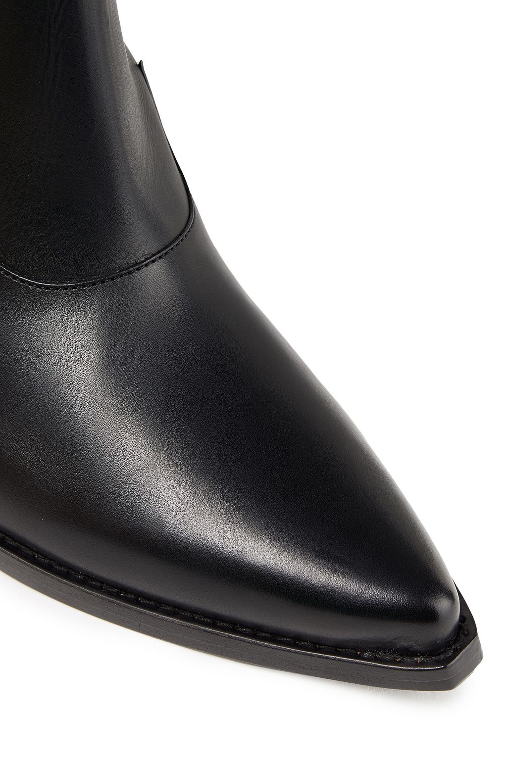 REDEMPTION Bead-embellished leather boots