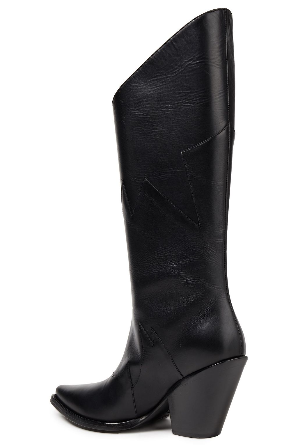 REDEMPTION Bead-embellished leather boots