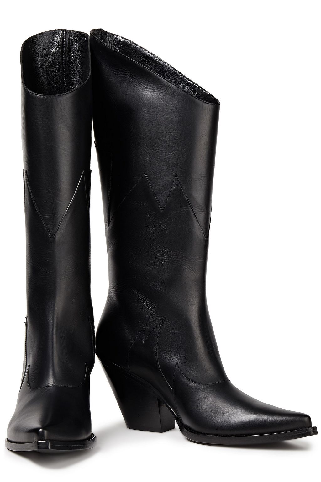 REDEMPTION Bead-embellished leather boots