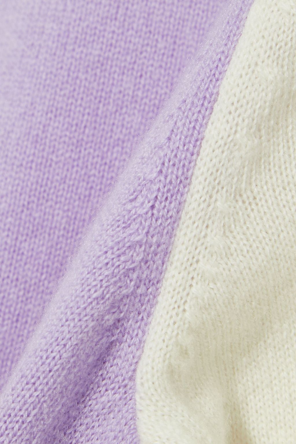 CHINTI & PARKER Two-tone wool and cashmere-blend sweater