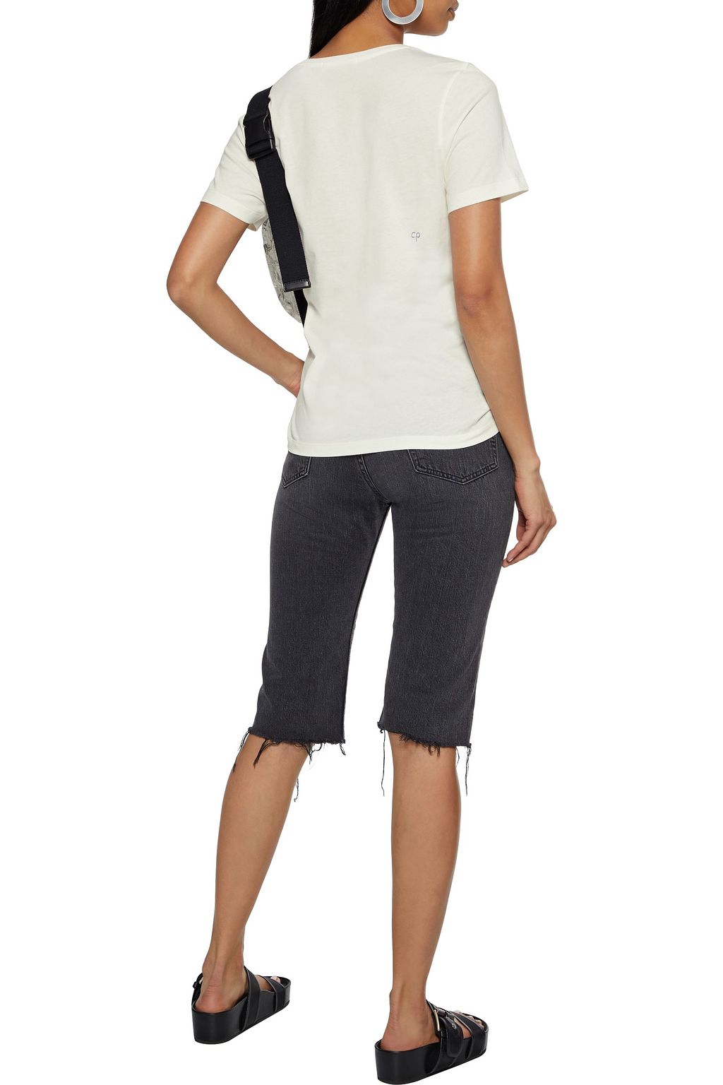 CHINTI & PARKER Printed cotton-jersey T-shirt