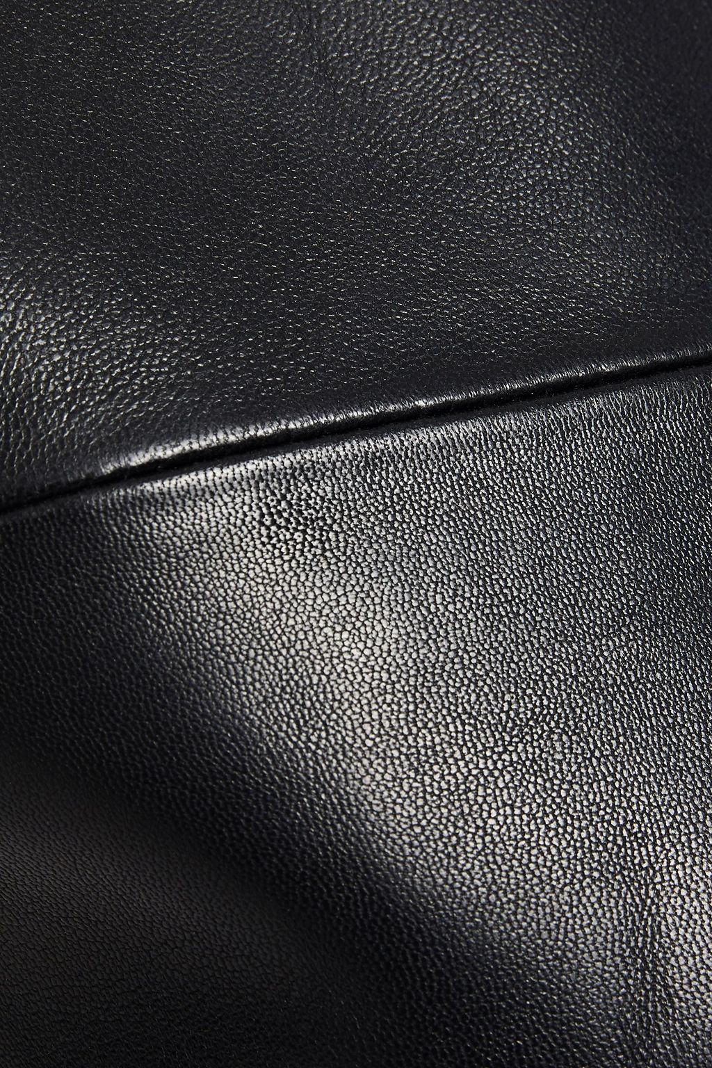 WALTER BAKER Penelope cropped leather top