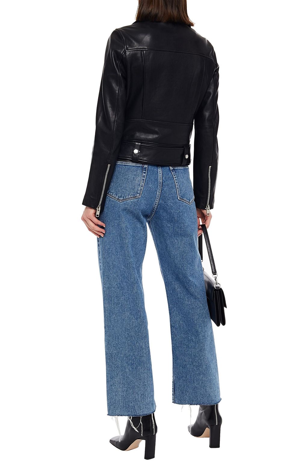 WALTER BAKER Flissy leather biker jacket