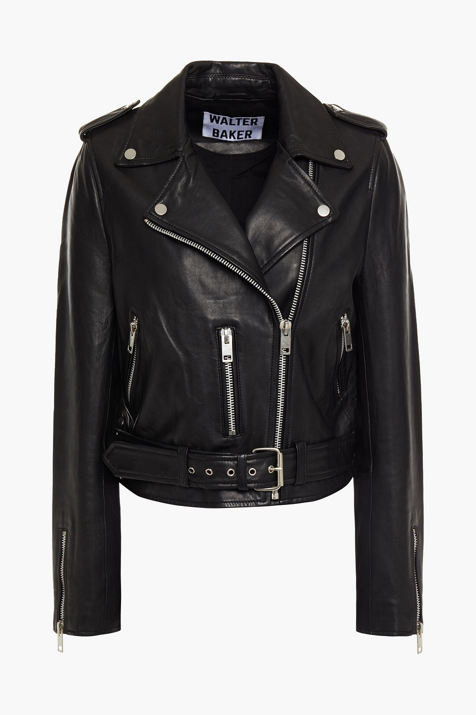 Kelsey leather biker jacket