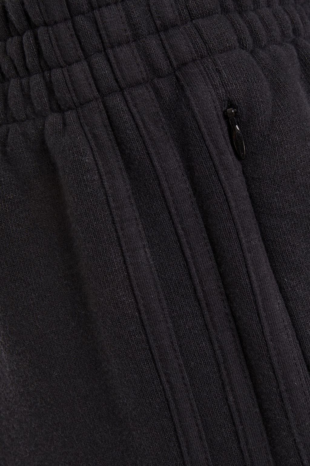 YEEZY Printed French cotton-blend terry track pants