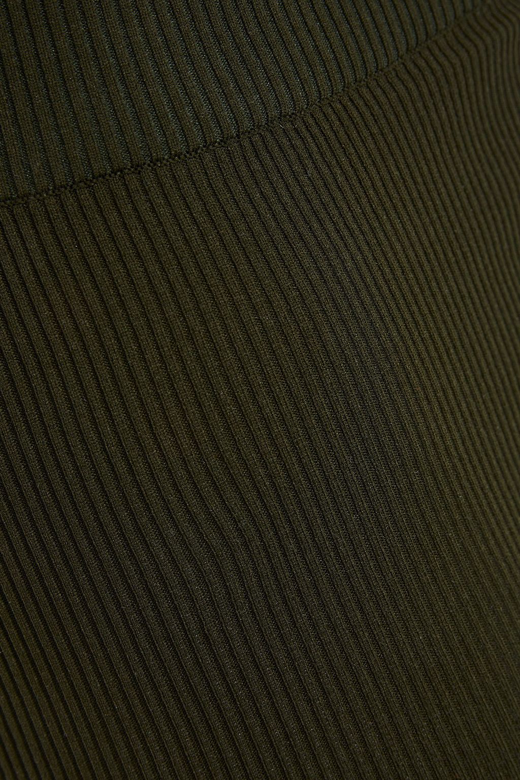 YEEZY Ribbed stretch-knit leggings