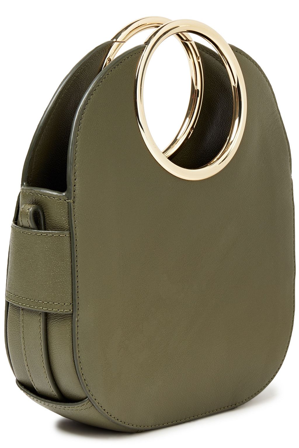 SEE BY CHLOÉ Mara ring-handle suede and leather tote