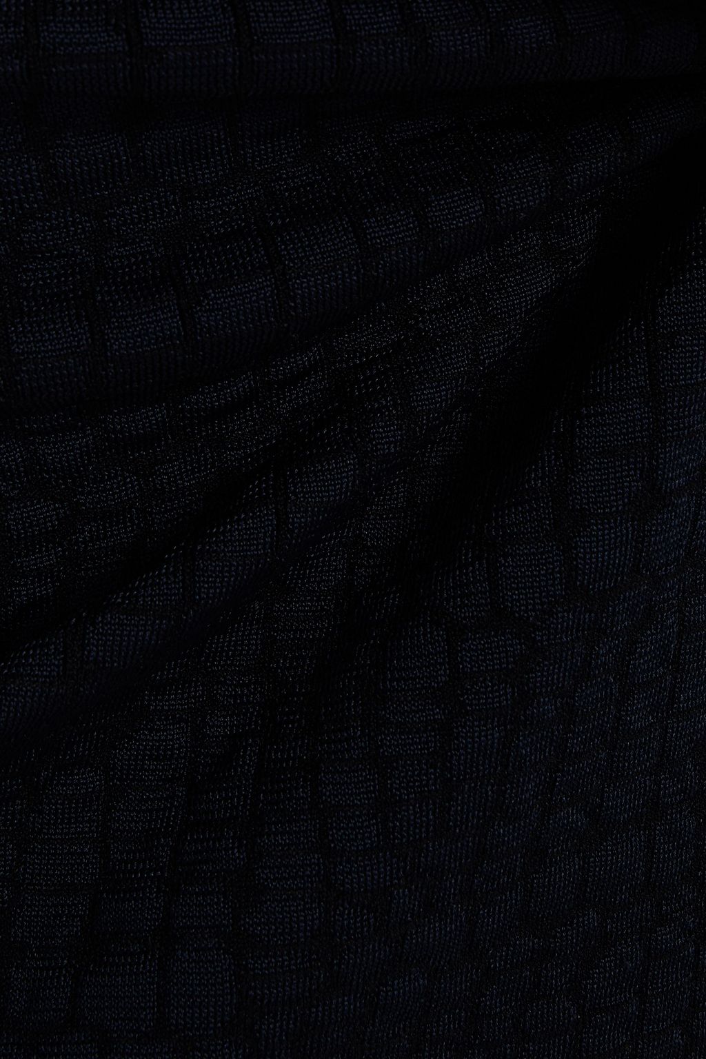 REDEMPTION Jacquard-knit mini dress