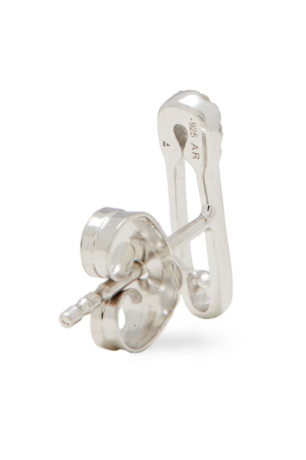 ADINA REYTER Sterling silver diamond earrings