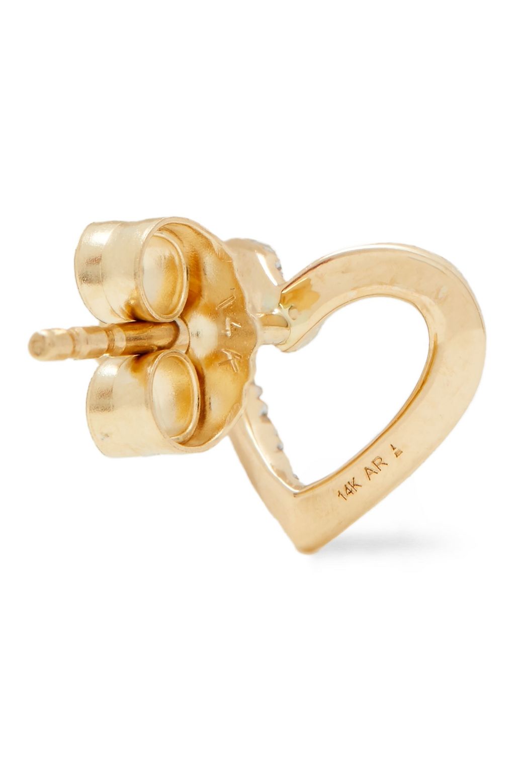 ADINA REYTER 14-karat gold diamond earrings