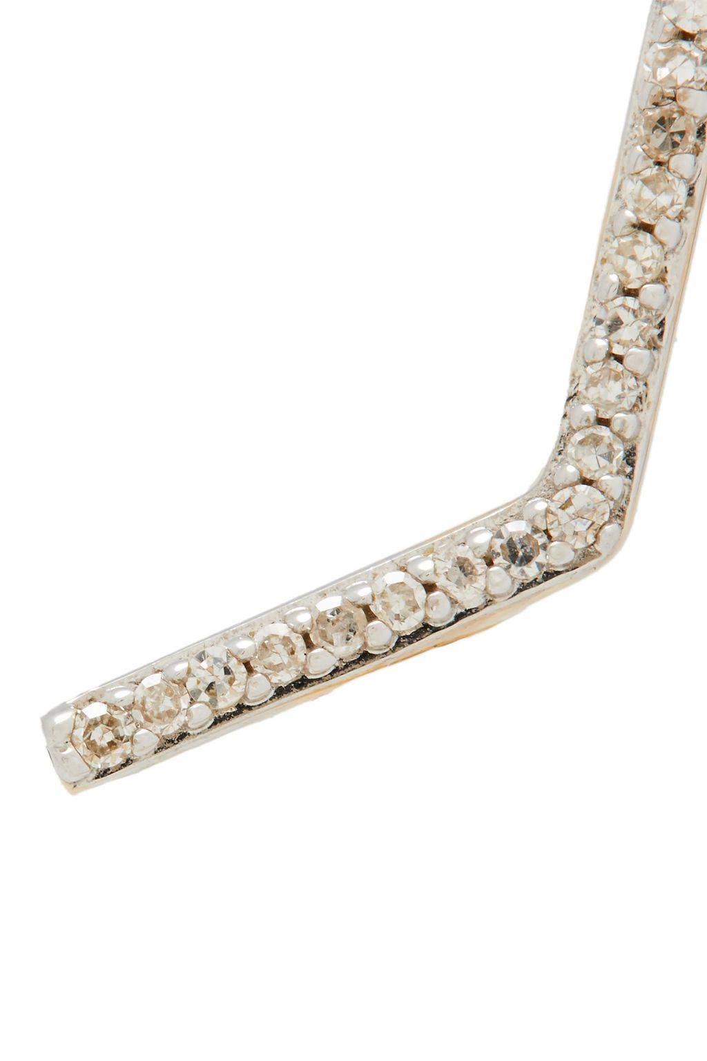 ADINA REYTER 14-karat gold diamond earrings