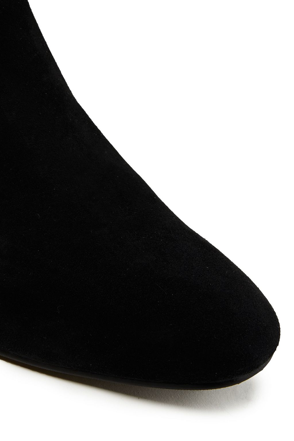 STUART WEITZMAN حذاء بوت بطول الكاحل "سيغي" من الشامواه المرن