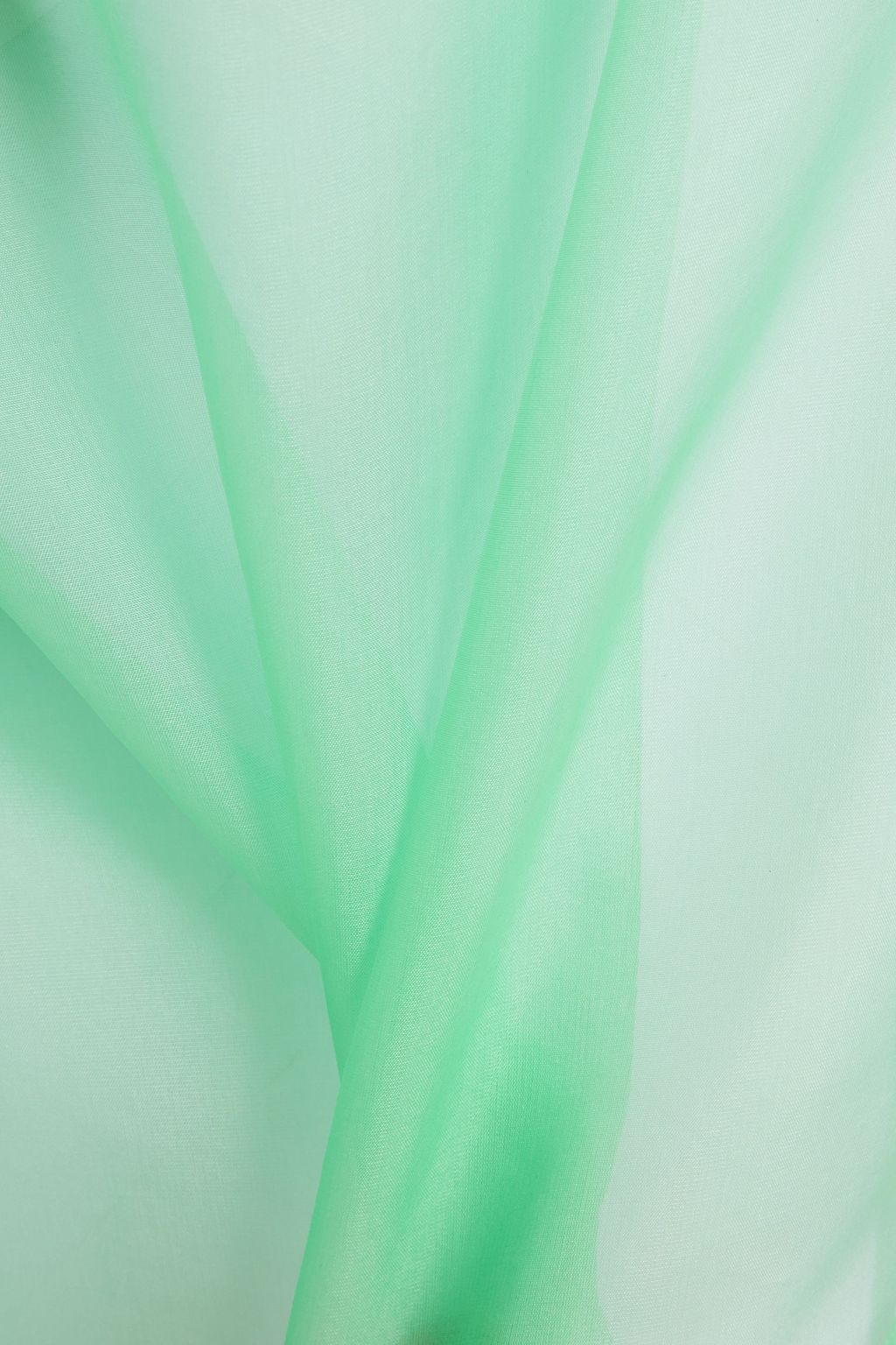 MSGM Ruffled silk-organza blouse