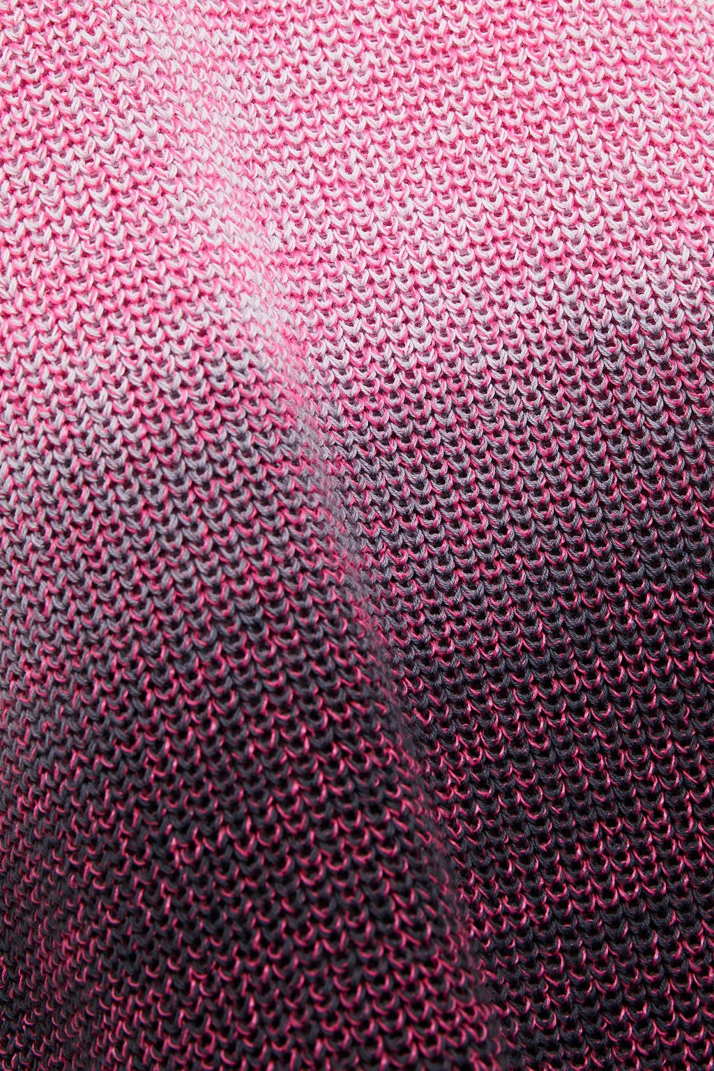 MSGM Dégradé cotton-blend sweater