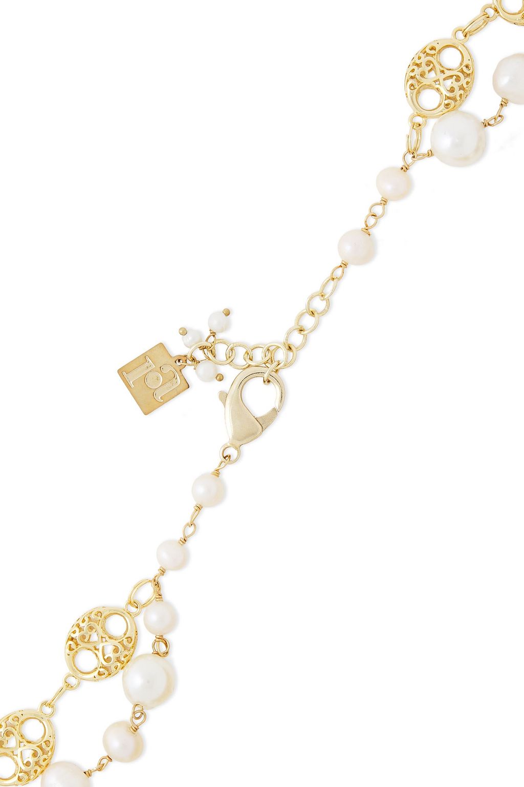 ROSANTICA Gold-tone pearl necklace