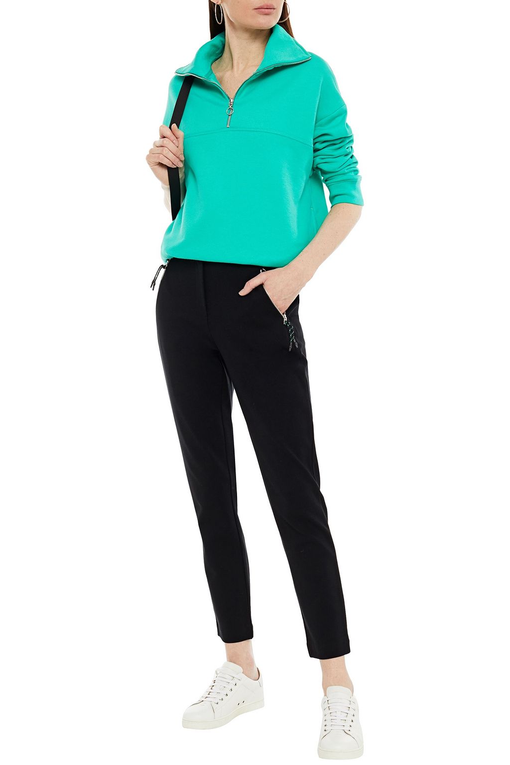 NINETY PERCENT Jersey tapered pants