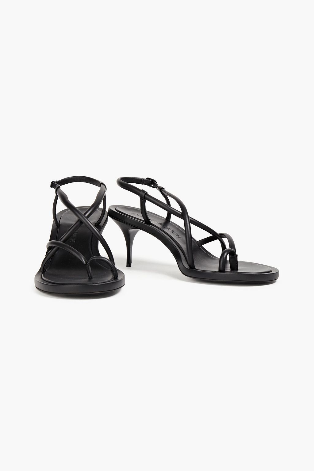 ALEXANDER MCQUEEN Leather sandals THE