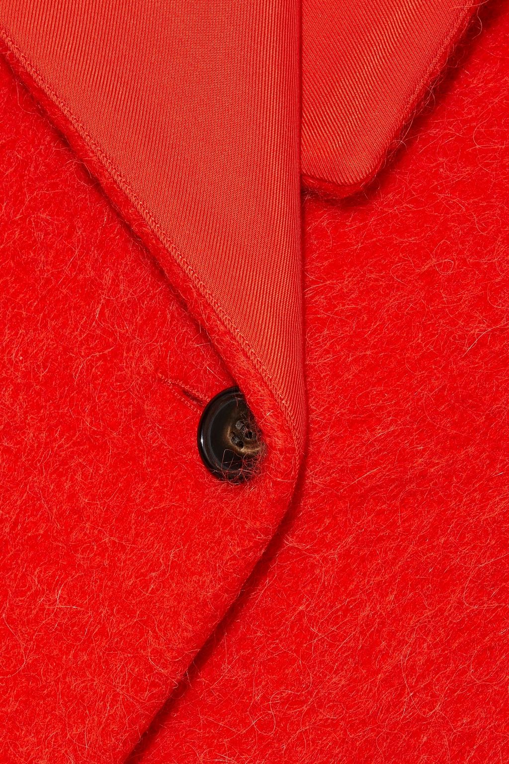 CHLOÉ Double-breasted belted wool-blend felt coat