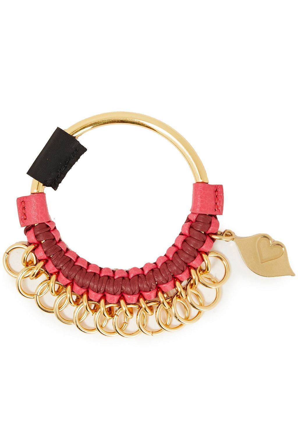 SEE BY CHLOÉ Braided leather keychain