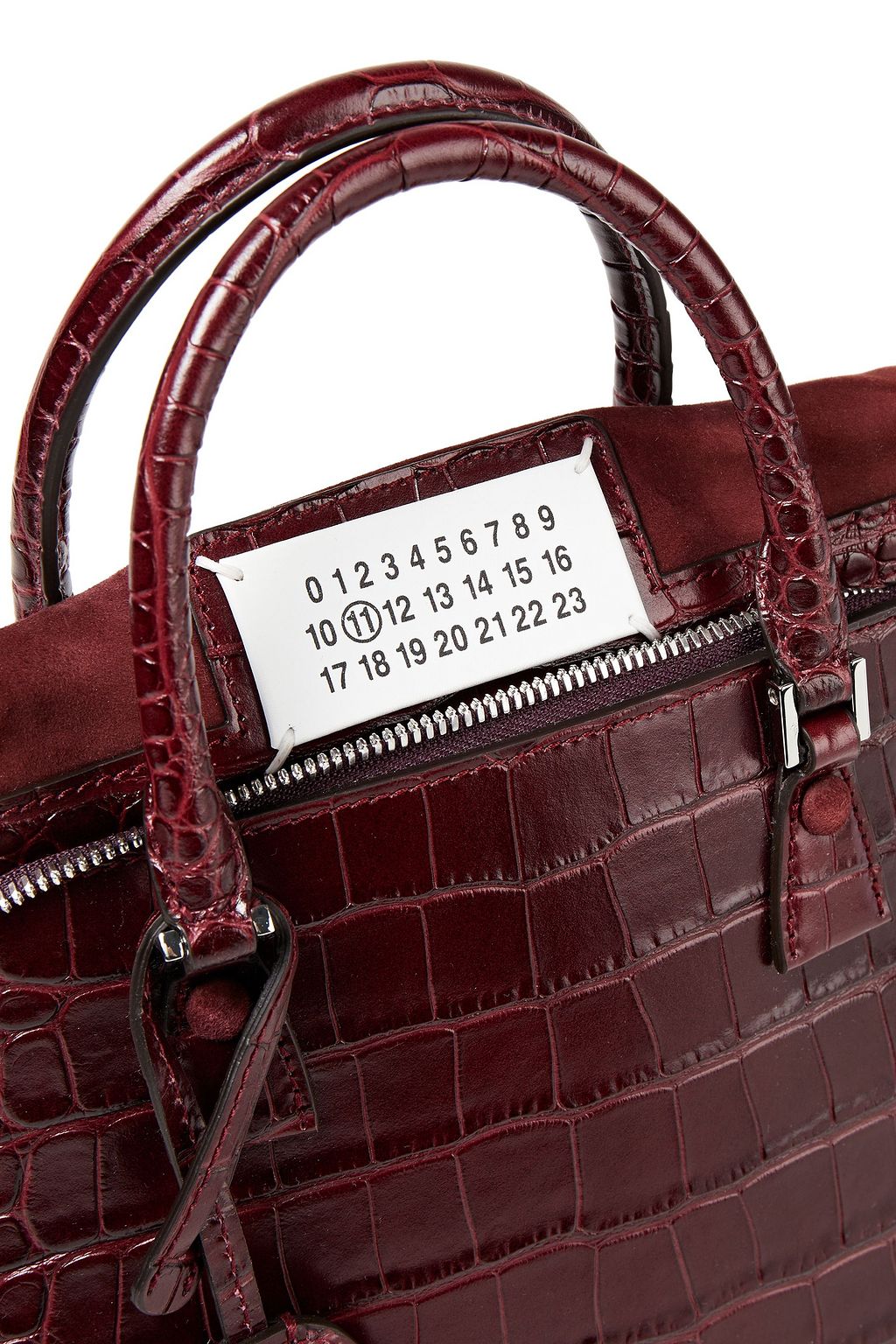 MAISON MARGIELA 5AC croc-effect leather tote