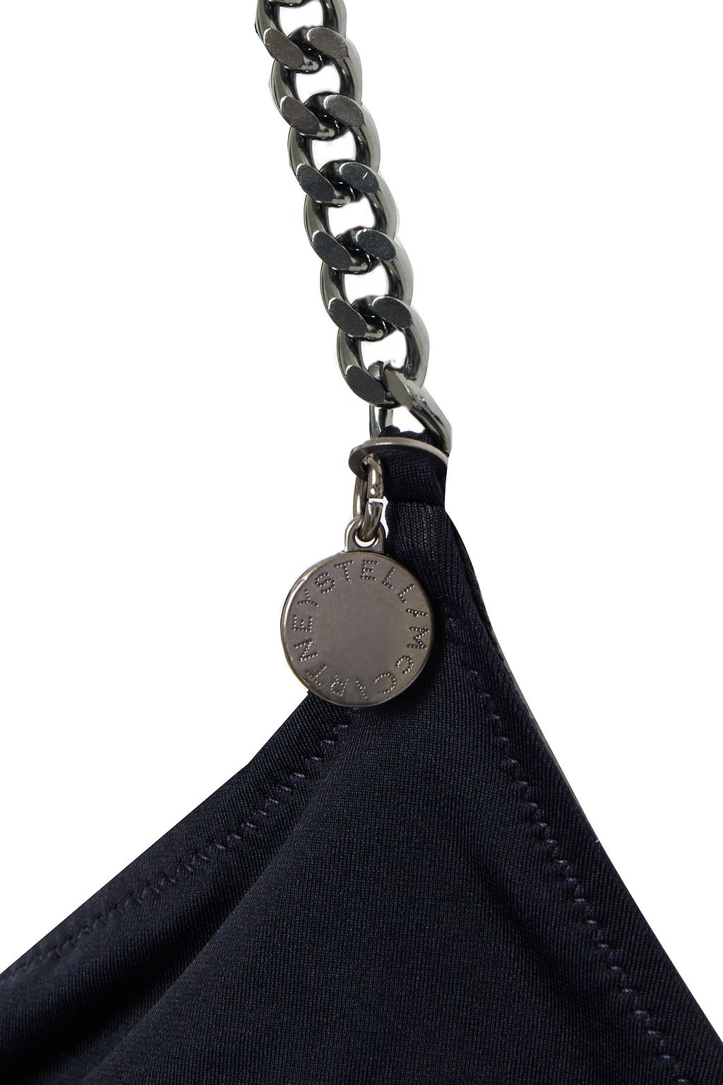 STELLA MCCARTNEY Embellished triangle bikini top