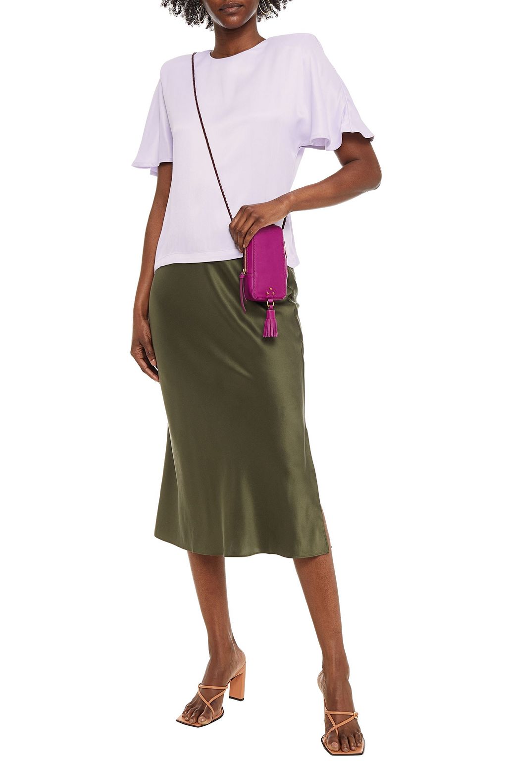 ROTATE BIRGER CHRISTENSEN Vera satin top