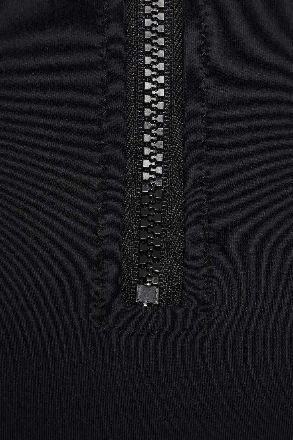 STELLA MCCARTNEY Zip-detailed bikini top