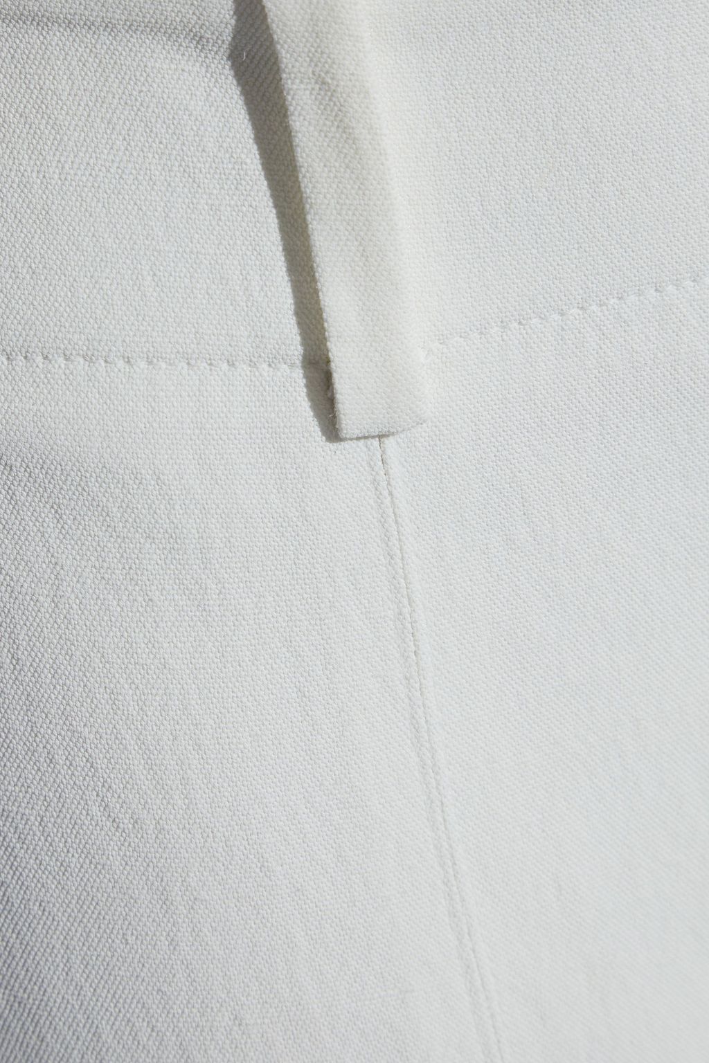 CHLOÉ Hose mit weitem Bein aus Canvas