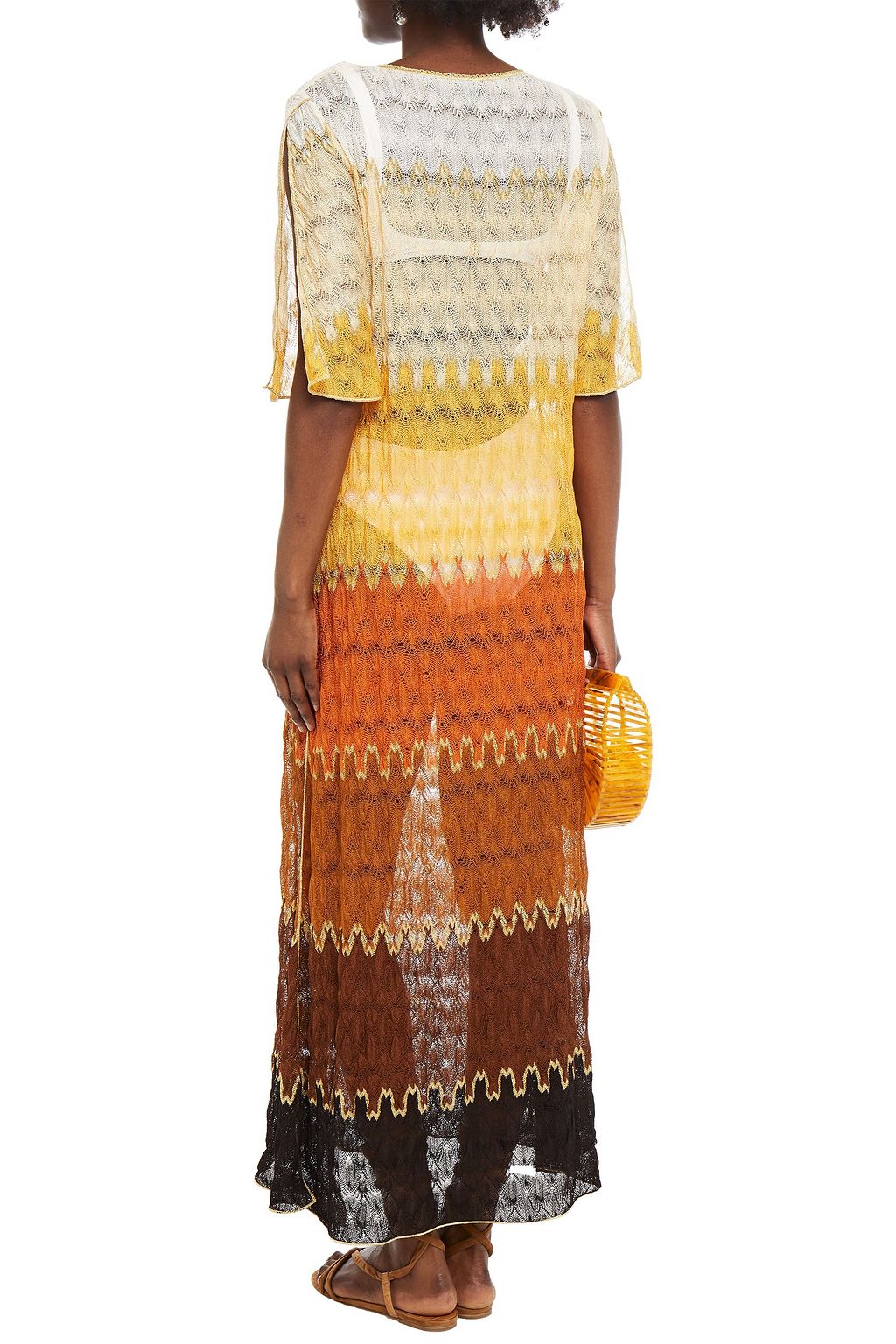 MISSONI MARE Crochet-knit kaftan