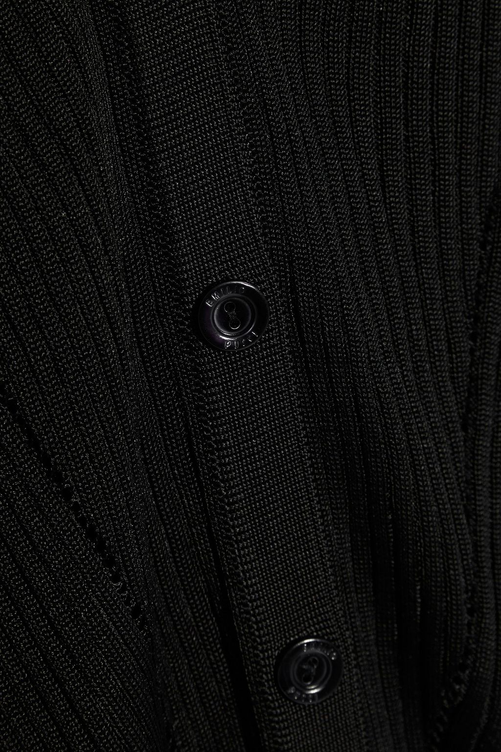 PUCCI Ribbed-knit cardigan
