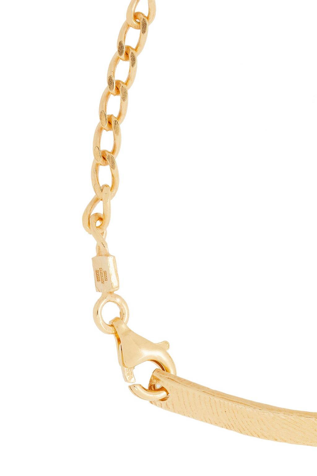 CORNELIA WEBB 24-karat gold-plated sterling silver topaz bracelet