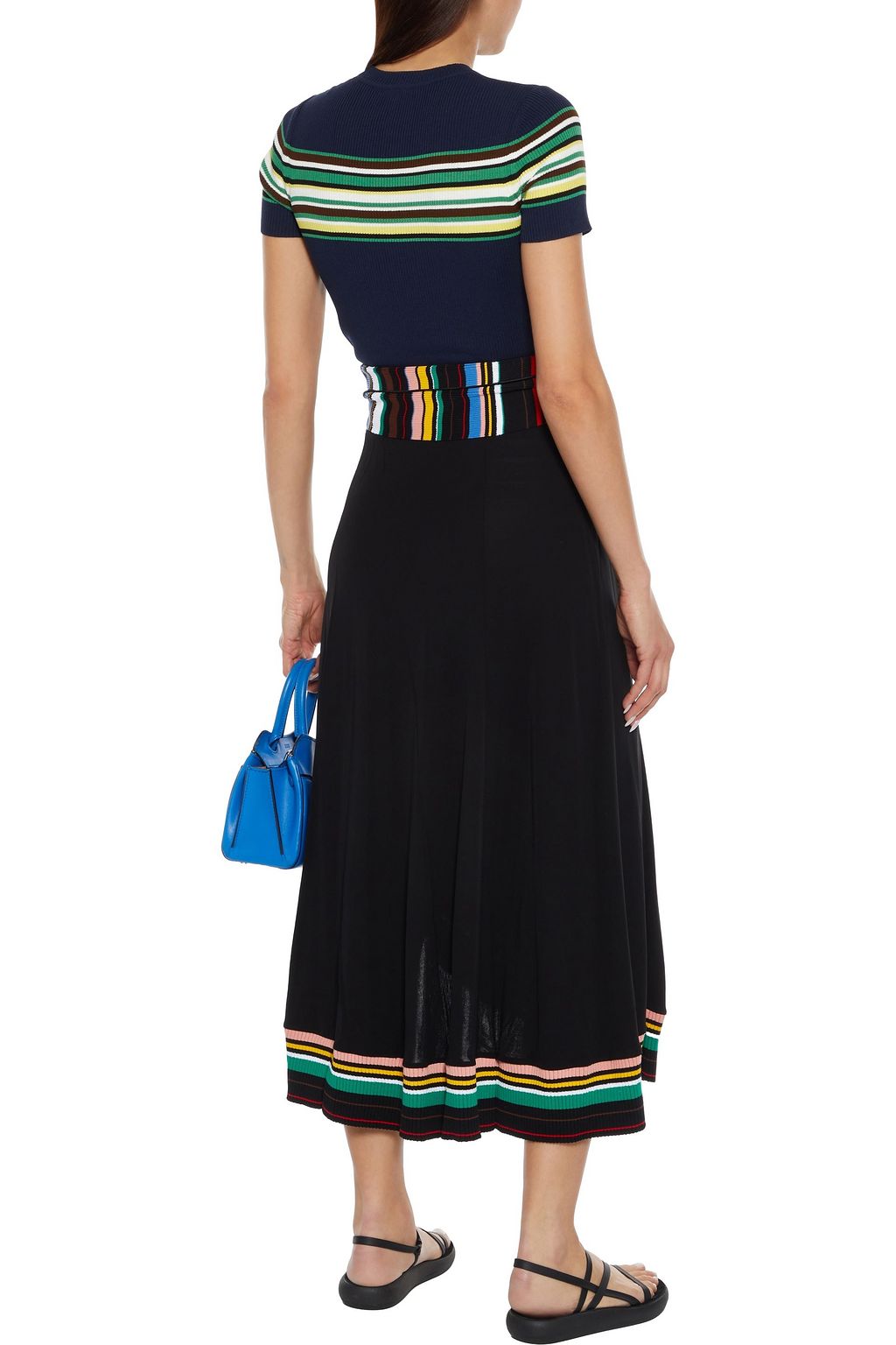 M MISSONI Striped cotton top
