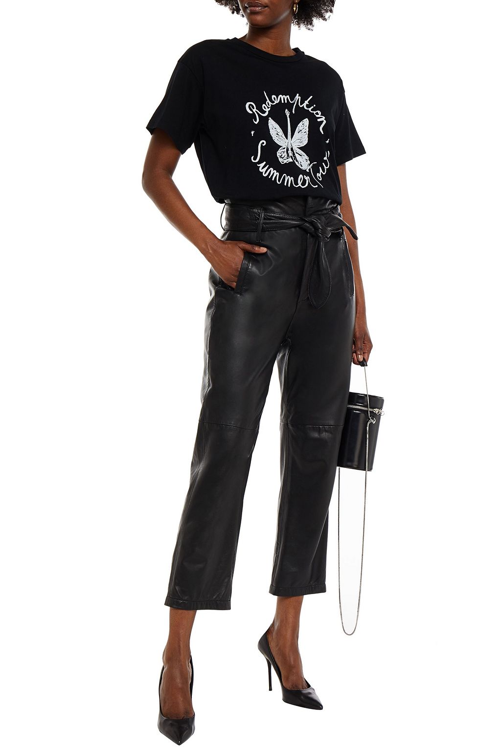 REDEMPTION Printed cotton-jersey T-shirt