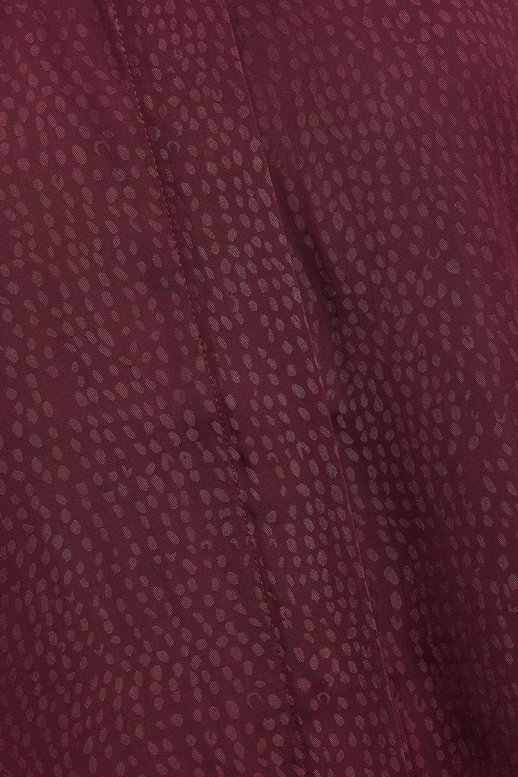 CHARLI Irene satin-jacquard shirt