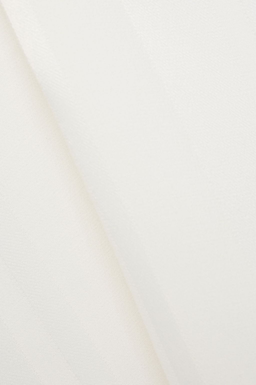 CHARLI Jacey pussy-bow satin-jacquard blouse