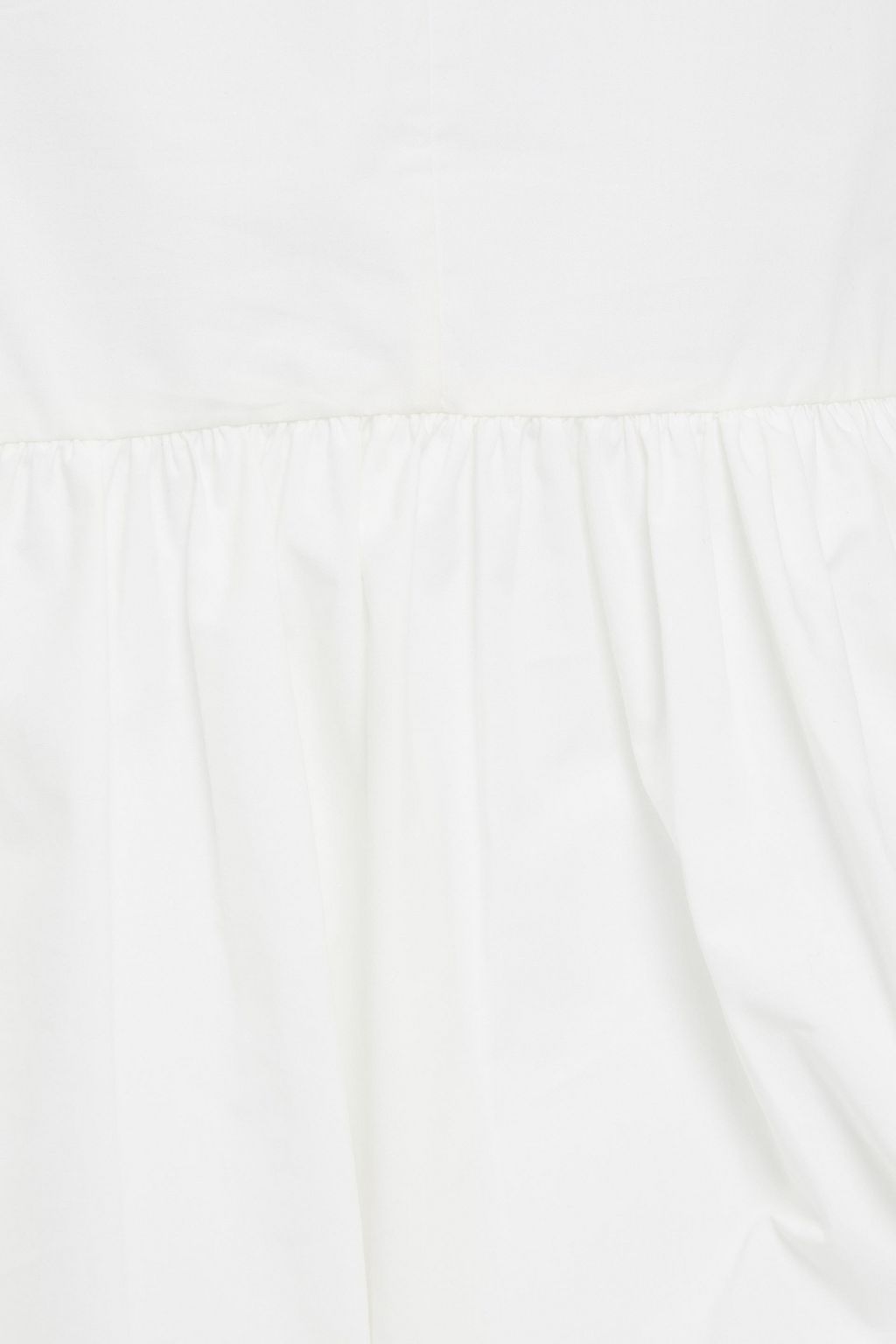 MARNI Gathered cotton-poplin top