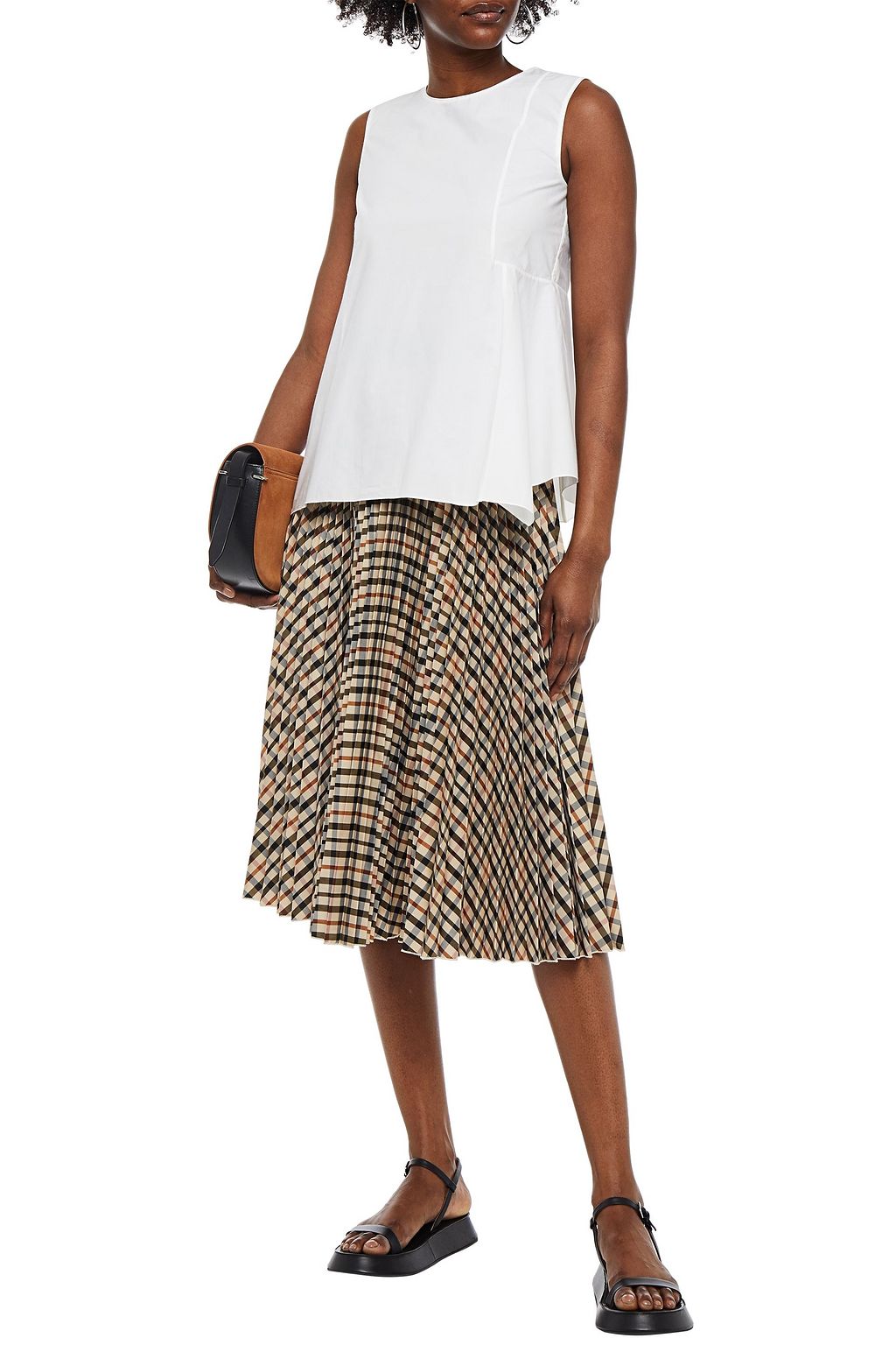 MARNI Cotton-poplin top